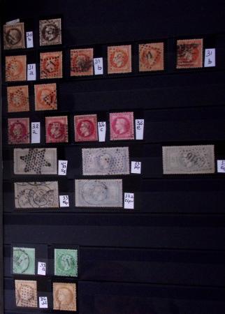 1849-1920, Collection d'oblitérés en 2 classeurs dont