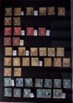 1849-1920, Collection d'oblitérés en 2 classeurs dont