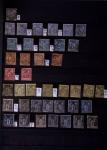 1849-1920, Collection d'oblitérés en 2 classeurs dont