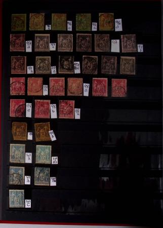 1849-1920, Collection d'oblitérés en 2 classeurs dont