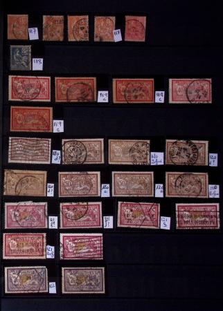 1849-1920, Collection d'oblitérés en 2 classeurs dont