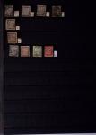 1849-1920, Collection d'oblitérés en 2 classeurs dont