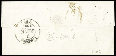 N°3 OBL T13 de St Yriex (6 janv 1849) (Haute-Vienne)