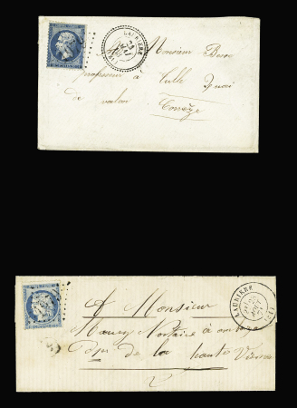 2 lettres avec GC 1979 + T22 et T17. TB