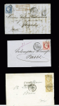 13 lettres avec GC 2049 de Limoges, AFF variés. TB