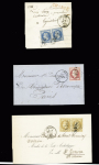 13 lettres avec GC 2049 de Limoges, AFF variés. TB
