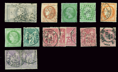 1849-1936, Petite sélection de neufs et d'oblitérés