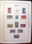 1849-1989, lot de 13 albums et classeurs comprenant