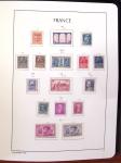 1849-1989, lot de 13 albums et classeurs comprenant