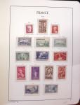 1849-1989, lot de 13 albums et classeurs comprenant