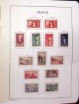 1849-1989, lot de 13 albums et classeurs comprenant