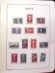 1849-1989, lot de 13 albums et classeurs comprenant