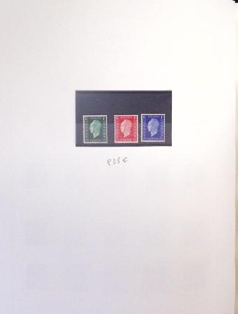 1849-1989, lot de 13 albums et classeurs comprenant