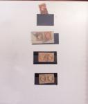1849-1989, lot de 13 albums et classeurs comprenant