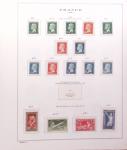 1849-1989, lot de 13 albums et classeurs comprenant