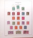 1849-1989, lot de 13 albums et classeurs comprenant