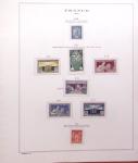 1849-1989, lot de 13 albums et classeurs comprenant