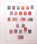 1849-1989, lot de 13 albums et classeurs comprenant