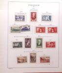 1849-1989, lot de 13 albums et classeurs comprenant