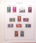 1849-1989, lot de 13 albums et classeurs comprenant