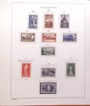 1849-1989, lot de 13 albums et classeurs comprenant