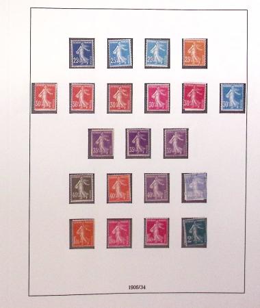 1849-1989, lot de 13 albums et classeurs comprenant