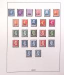 1849-1989, lot de 13 albums et classeurs comprenant