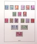 1849-1989, lot de 13 albums et classeurs comprenant