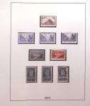 1849-1989, lot de 13 albums et classeurs comprenant