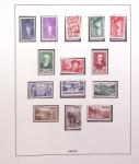 1849-1989, lot de 13 albums et classeurs comprenant