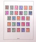 1849-1989, lot de 13 albums et classeurs comprenant