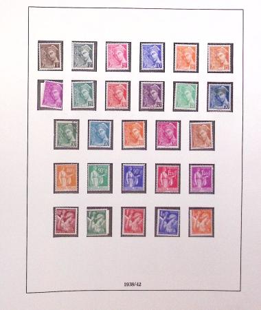 1849-1989, lot de 13 albums et classeurs comprenant