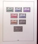 1849-1989, lot de 13 albums et classeurs comprenant