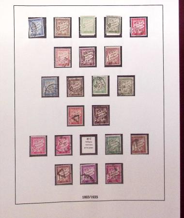 1849-1989, lot de 13 albums et classeurs comprenant