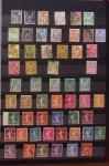 1849-1989, lot de 13 albums et classeurs comprenant