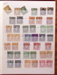 1849-1989, lot de 13 albums et classeurs comprenant