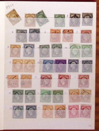 1849-1989, lot de 13 albums et classeurs comprenant