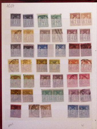 1849-1989, lot de 13 albums et classeurs comprenant