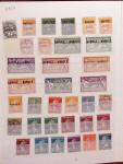 1849-1989, lot de 13 albums et classeurs comprenant