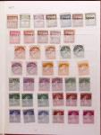 1849-1989, lot de 13 albums et classeurs comprenant