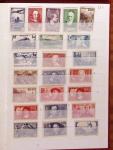 1849-1989, lot de 13 albums et classeurs comprenant