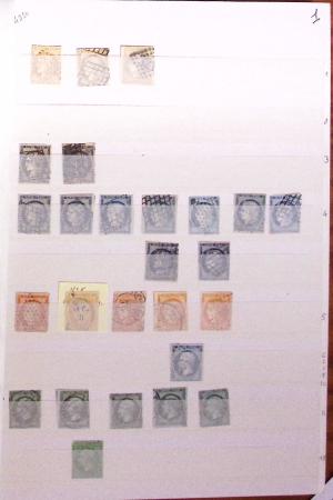 1849-1989, lot de 13 albums et classeurs comprenant