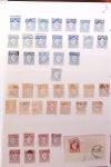 1849-1989, lot de 13 albums et classeurs comprenant