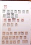 1849-1989, lot de 13 albums et classeurs comprenant