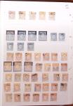 1849-1989, lot de 13 albums et classeurs comprenant