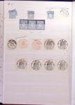 1849-1989, lot de 13 albums et classeurs comprenant
