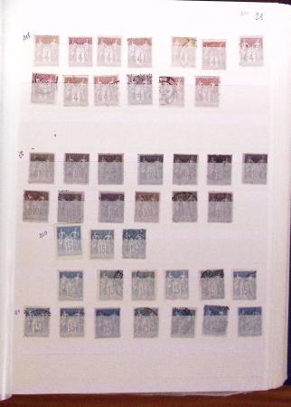 1849-1989, lot de 13 albums et classeurs comprenant