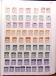1849-1989, lot de 13 albums et classeurs comprenant