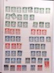 1849-1989, lot de 13 albums et classeurs comprenant