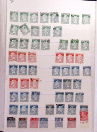 1849-1989, lot de 13 albums et classeurs comprenant